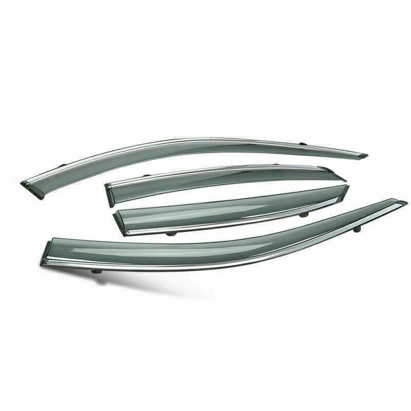 for Honda CRV CR-V 2012-2016 Window Visors Wind Rain Guard Deflector W/Chrome 4X