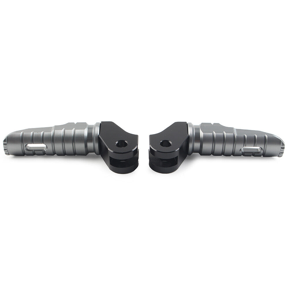 2x CNC Front Foot Pegs Fusrasten Pedal Aluminum Fur T100 T120 2016-2022 Titan