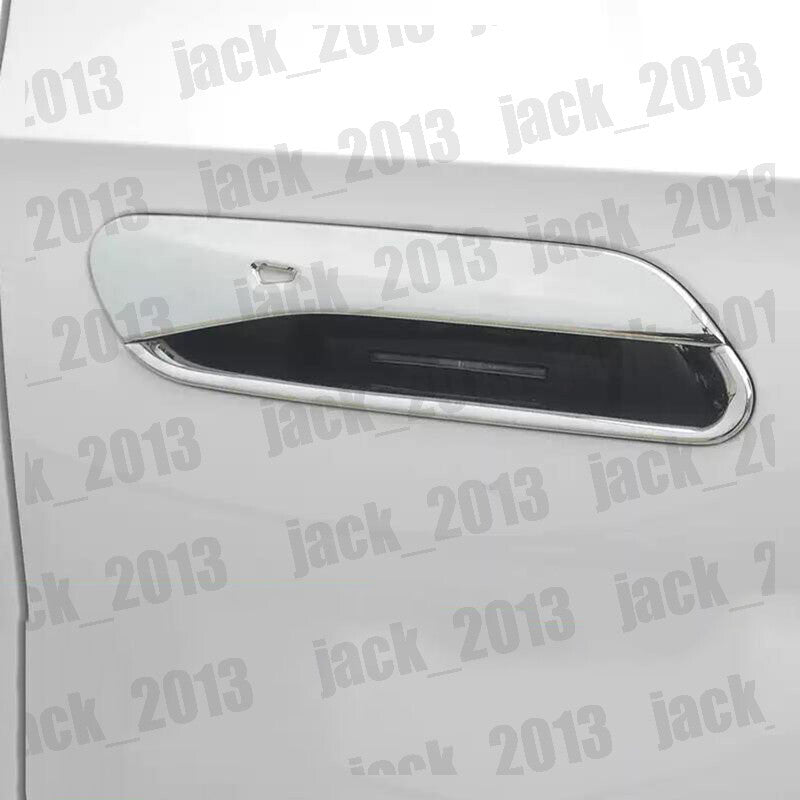 for VW ID.4 ID4 2021-2024 silvery STAINLESS Car Door Side Handle Cover Trim