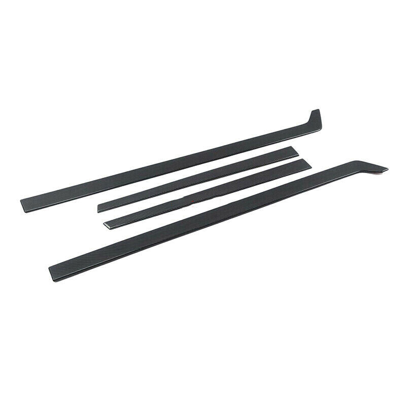 for Honda CRV CR-V 2017-2022 Carbon Fiber Look Side Door Body Molding Panel Trim
