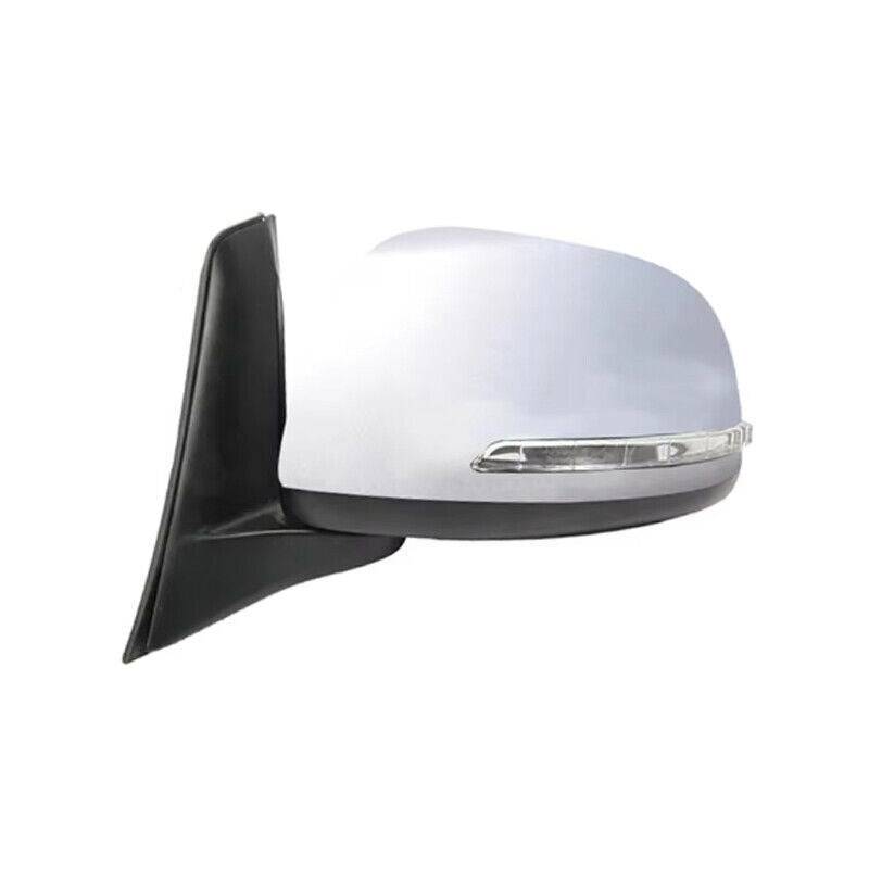Left Outside Door Rearview Mirror Assembly White for Suzuki SX4 2012 2013
