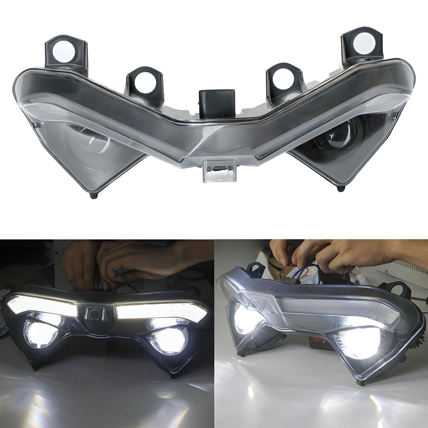 for Ducati Panigale V2/ 4/S 2020-2021-2022-2023 LED Front Headlight Assembly Q