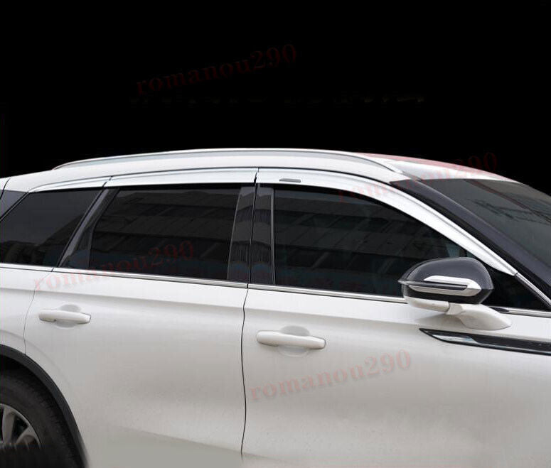 for Lincoln Corsair 2020-2024 silver Window Visors Sun Rain Guard Vent Deflector