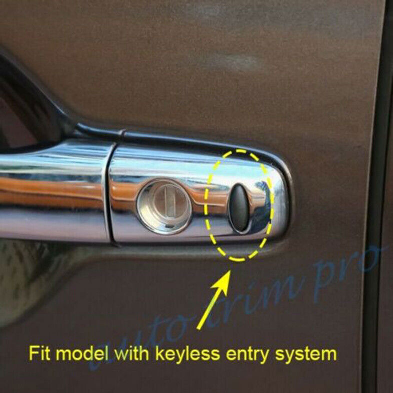 Chrome Trim for Mitsubishi Outlander 2013-2021 Side Door Handle Molding Covers