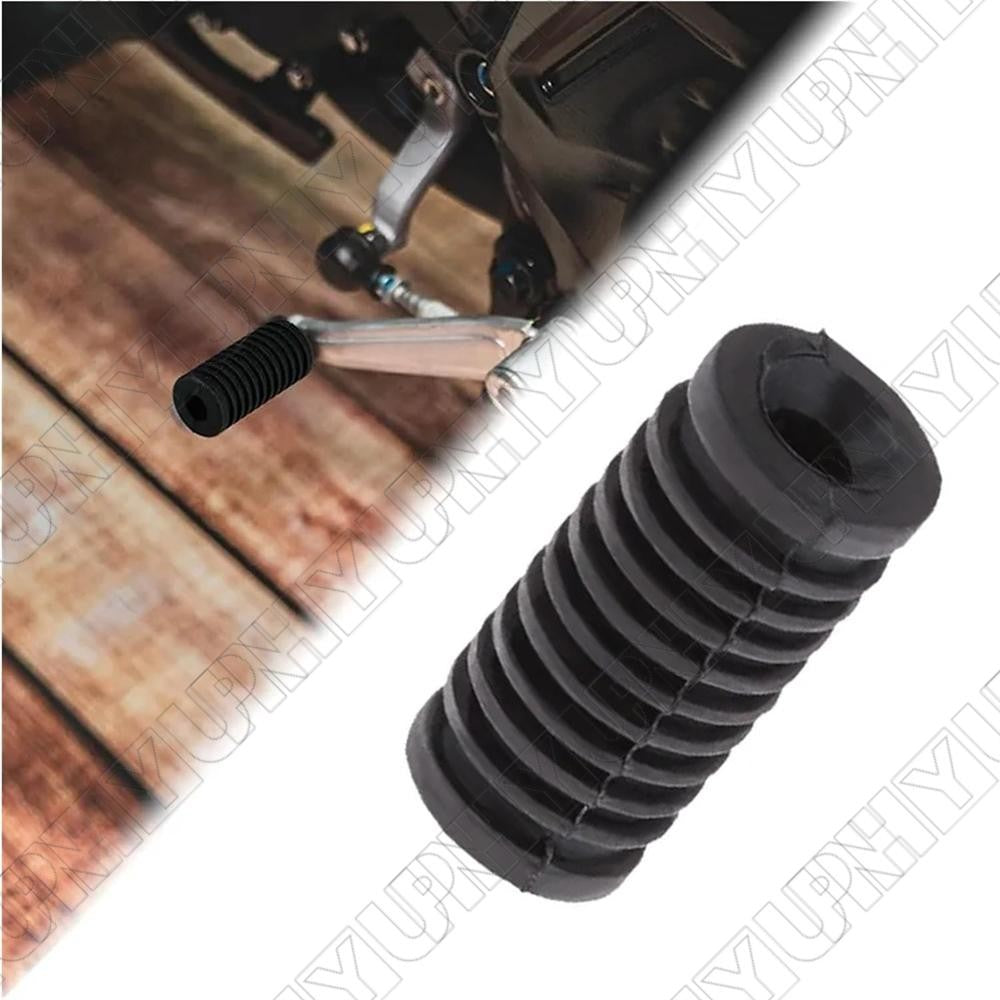 Motorcycle Gear Shifter Lever Protective Case Pedal Kick Foot Peg Cover Rubber Q