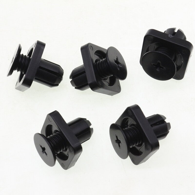 10Pcs Under Cover Clip Splash Shield Push-Type Retainer for Honda Fit HR-V
