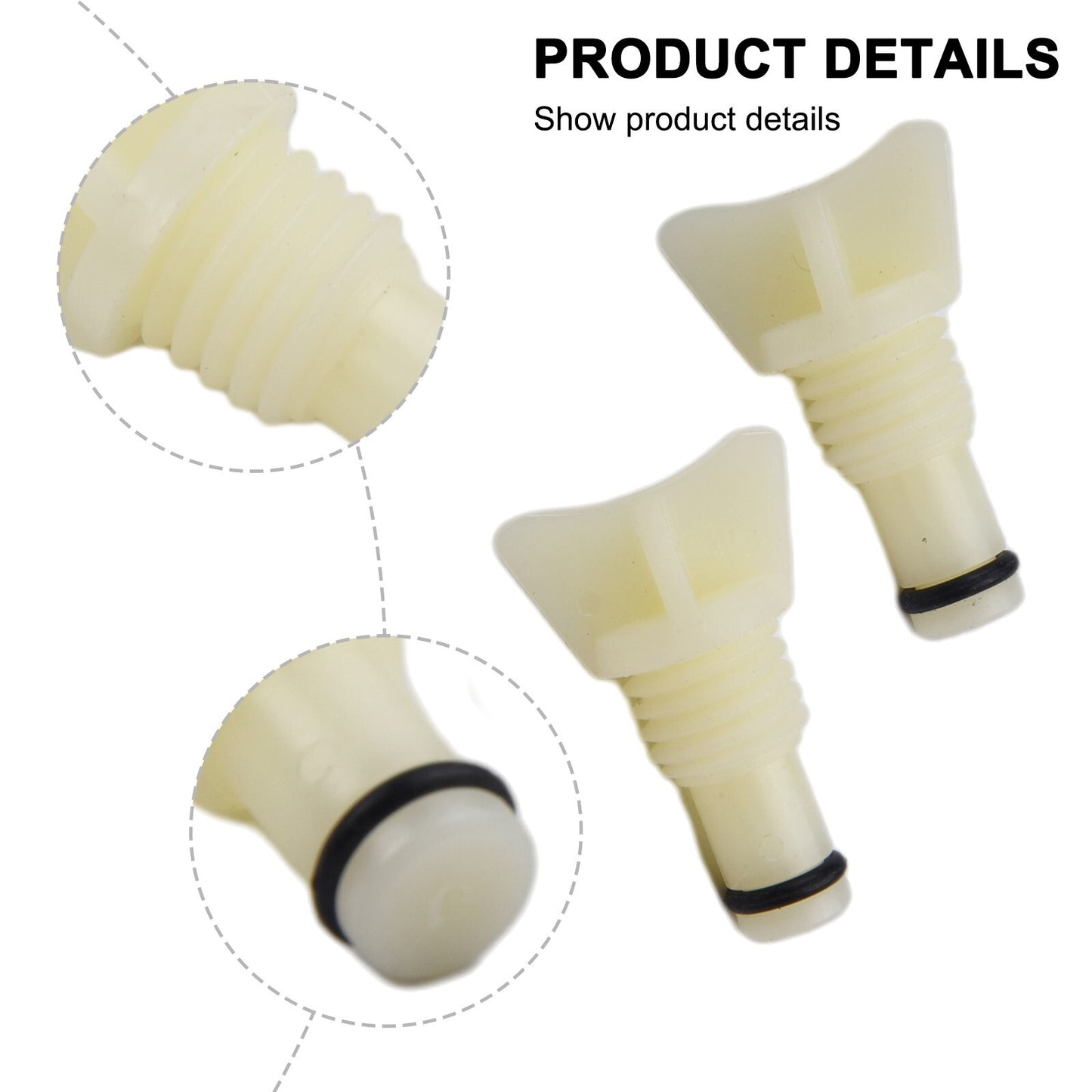 2 Pcs for for Lexus Radiator Petcock Drain Plug 2332254010 23322-54010 v