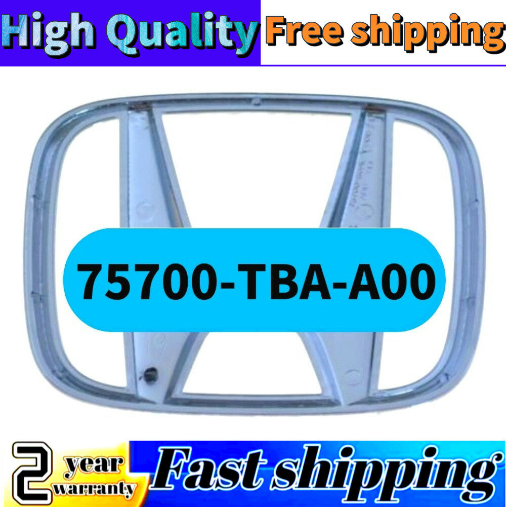 New front grille badge 75700-TBA-A00 for 2016-2021 for Honda Civics.