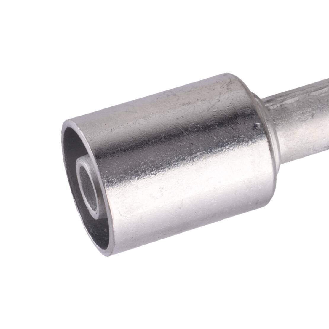 Aluminum Fitting Straight Beadlock Splice Fit For 10 Standard Barrier A/C Hose