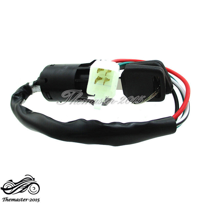 4 Wire Key Switch For 50cc 70cc 110cc Pit Dirt Baja for Mini Bike ATV Quad 4 Wheeler Q