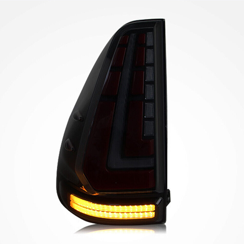 for Land Cruiser Prado J120 2003-2009 Pair LED Rear Tail Light Brake Lamp v