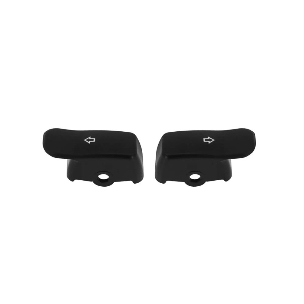 Black Extension Switch Button Cap Cover Turn Signal for Harley Touring Sportster