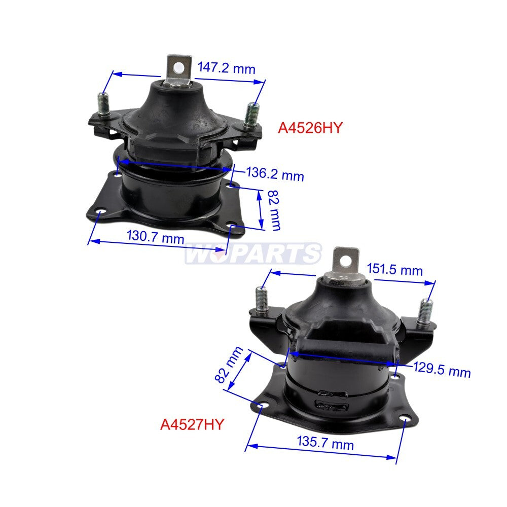 6PC Engine Motor Trans Mount Set Fit for Acura TL 3.2L 2004-2006 Auto Trans