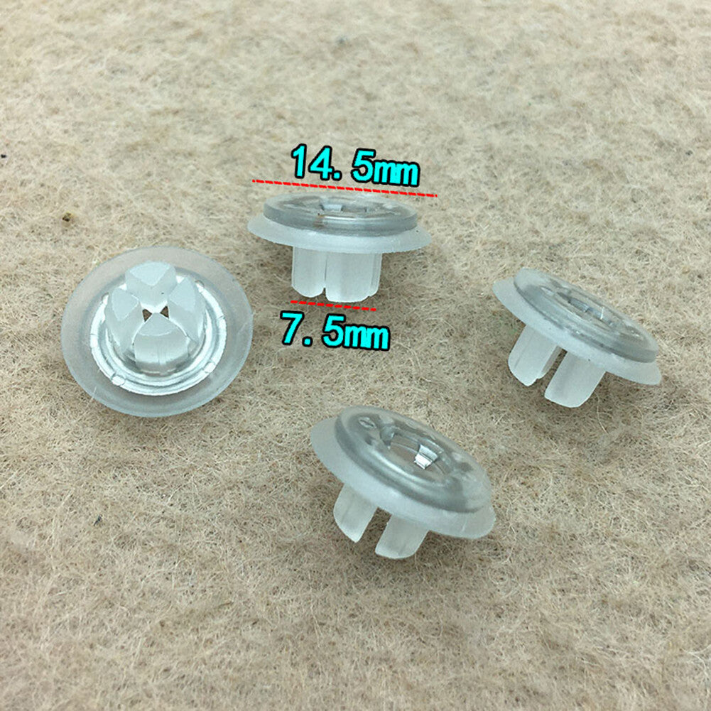 5 Car Front Door Window Triangle Plate Moulding Trim Clips for VW CC Q