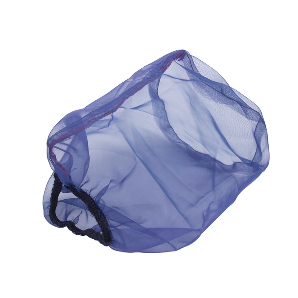 Blue New Flow Cylindrical Inflow Air Filter Guard Dust Cover Cloth Short Style Q