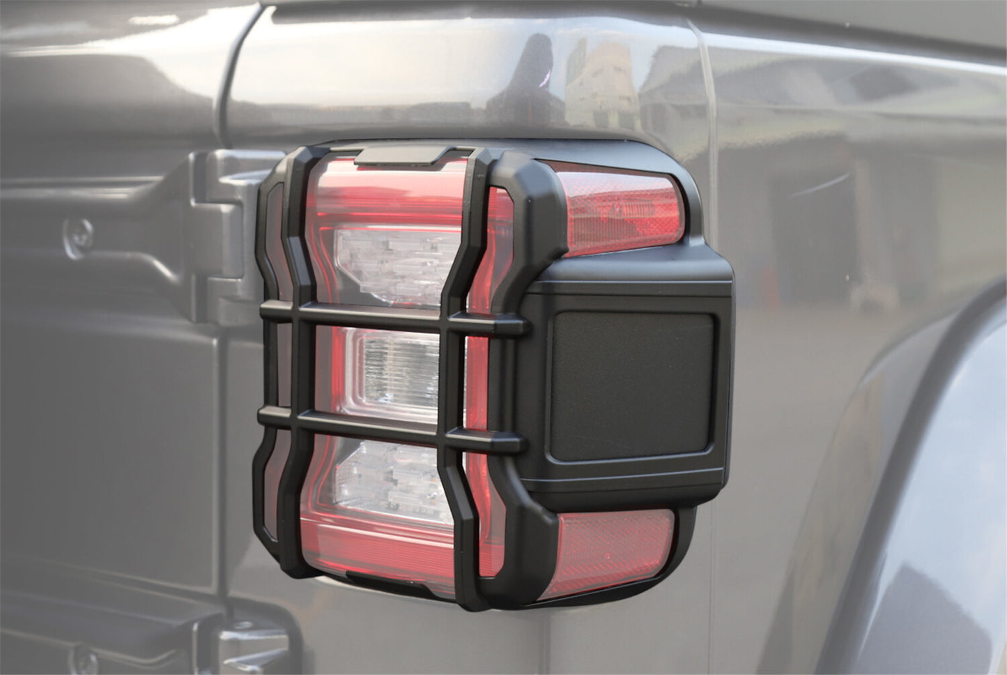 4-PACK Headlight Rear Tail Light Guard Cover Trim for Jeep for Wrangler JL 2018-2023