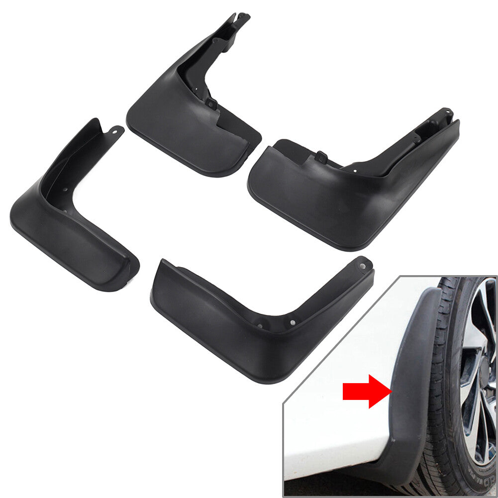for Ford Fusion 13 -19 Splash Guard Mud Flaps Mudflap Mudguards Front Rear Black