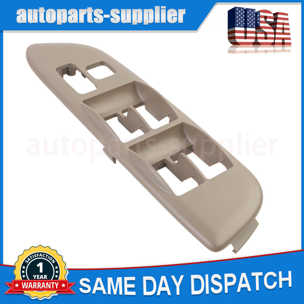 Window switch bezel trim for Toyota RAV4 2001-05, front left 74232-42080-E0