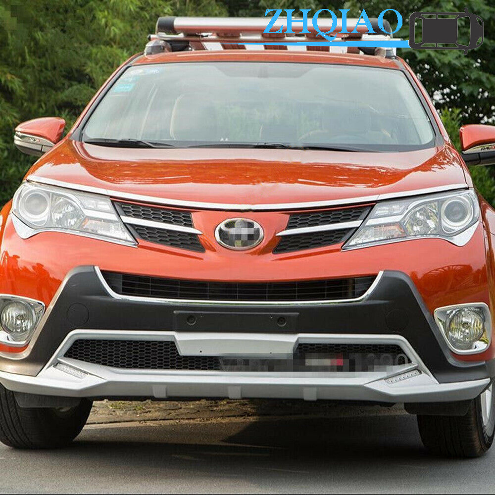 Car Headlight Front Light Lamp cover Trim Chrome Fits for Toyota RAV4 2013 2014 2015