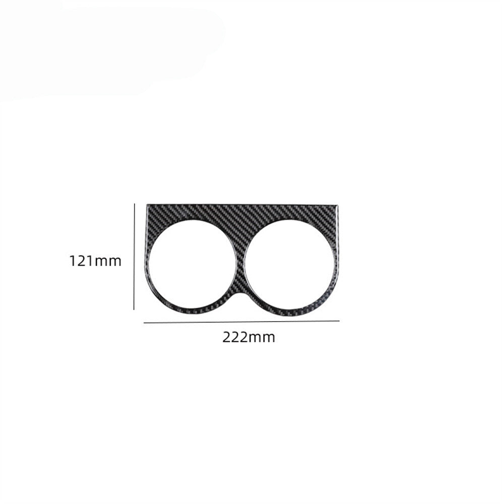 3Pcs Carbon Fiber Steering Wheel Button Trim for Honda CRV CR-V 2012-2016 Type A v