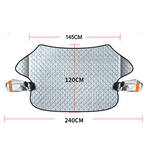 Car Truck Front Windshield Snow Cover Magnitic Sunshade Frost Guard Protector