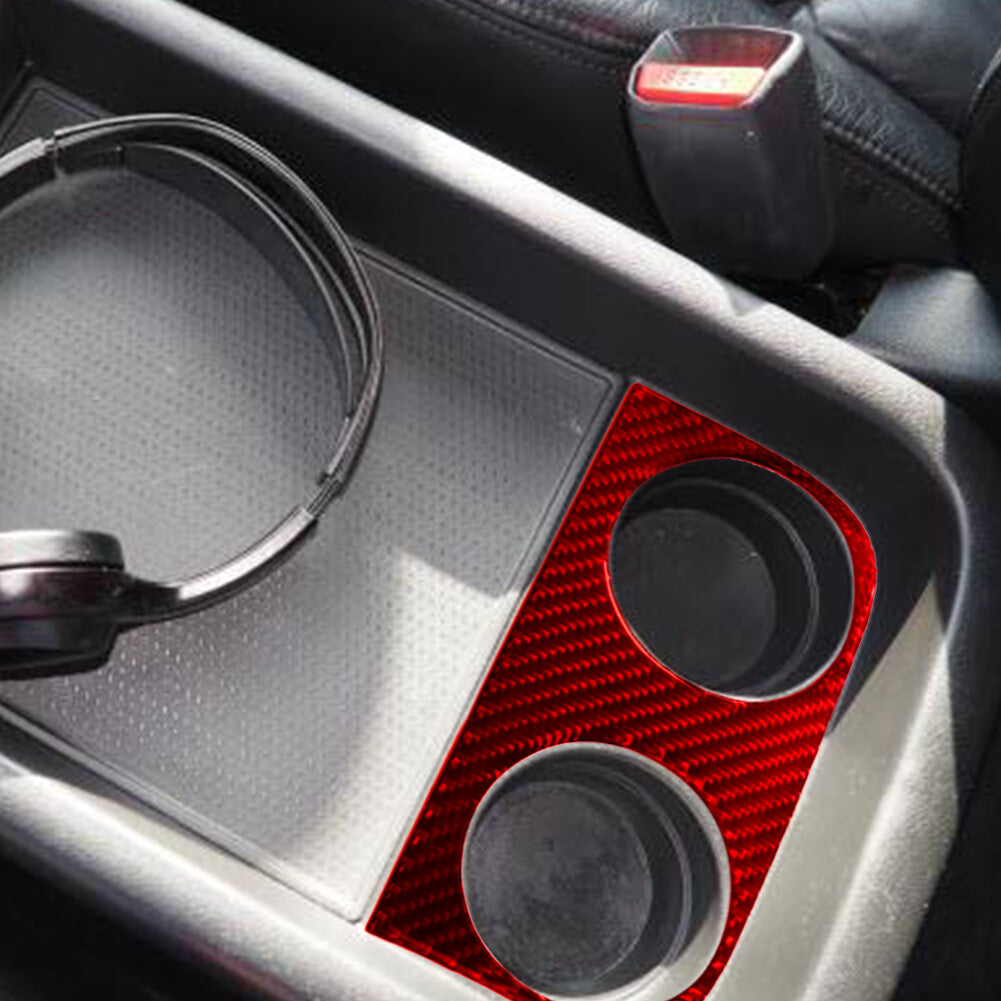 2Pcs Carbon Fiber Front Door Pillars Trim Cover For Sonic 2012-2016 v