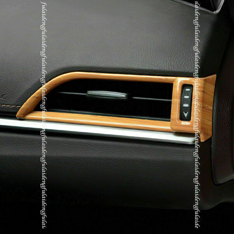 for Lexus ES350/300H 2019-2022 Wood Grain Dash Side Air Vent Outlet Cover Trims
