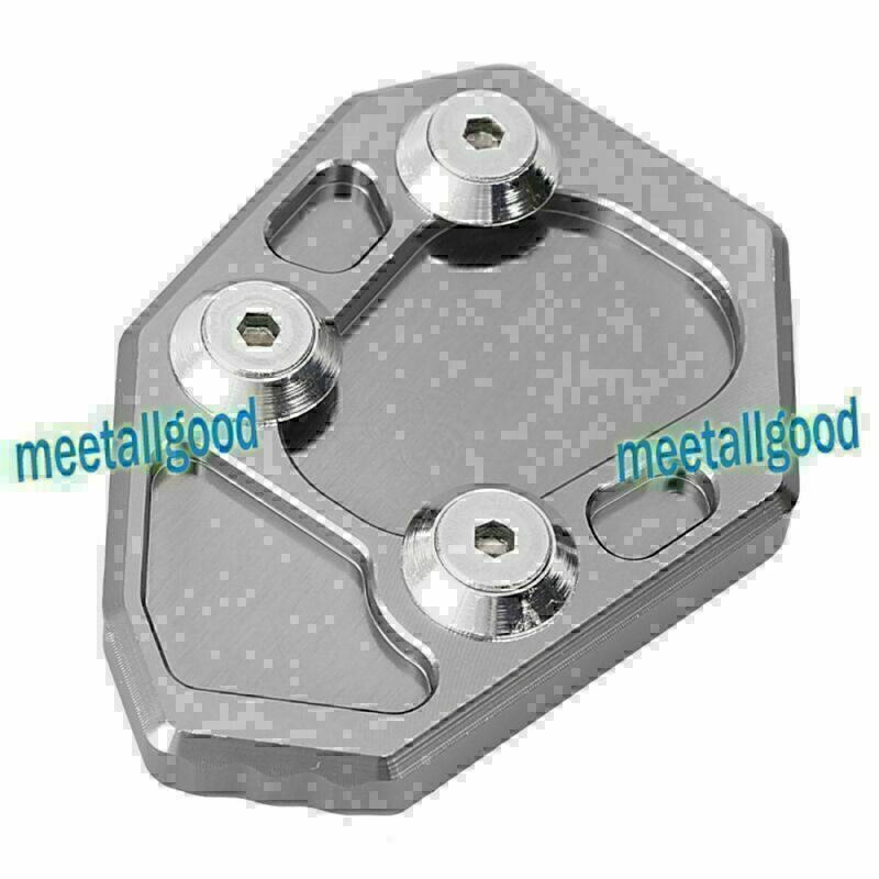 Fit for BMW S1000RR 2010-2014 Grey Kickstand Side Stand Foot Plate Extension Plate Q