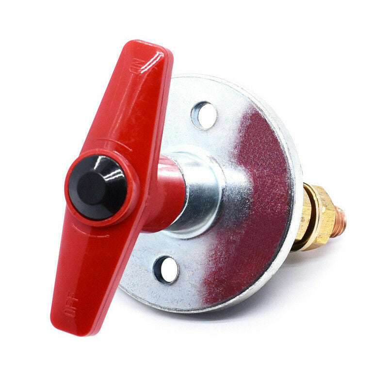 12V battery isolator disconnects and cuts off power; kill switch suitable for cars, trucks, boats, and all-terrain vehicles. n