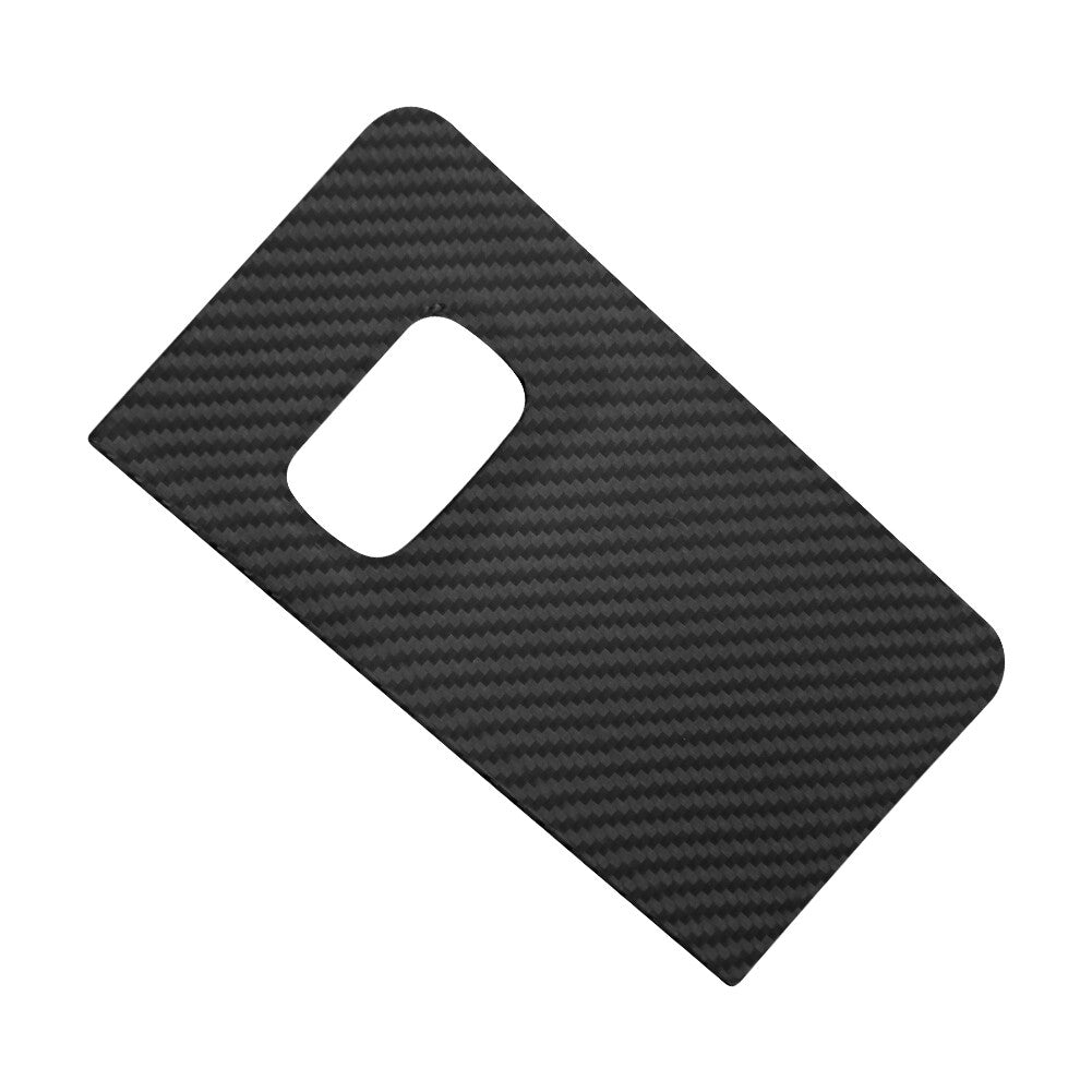 4Pcs Carbon Fiber Door Panel Cover Trim For C Class W204 2007-2013 v