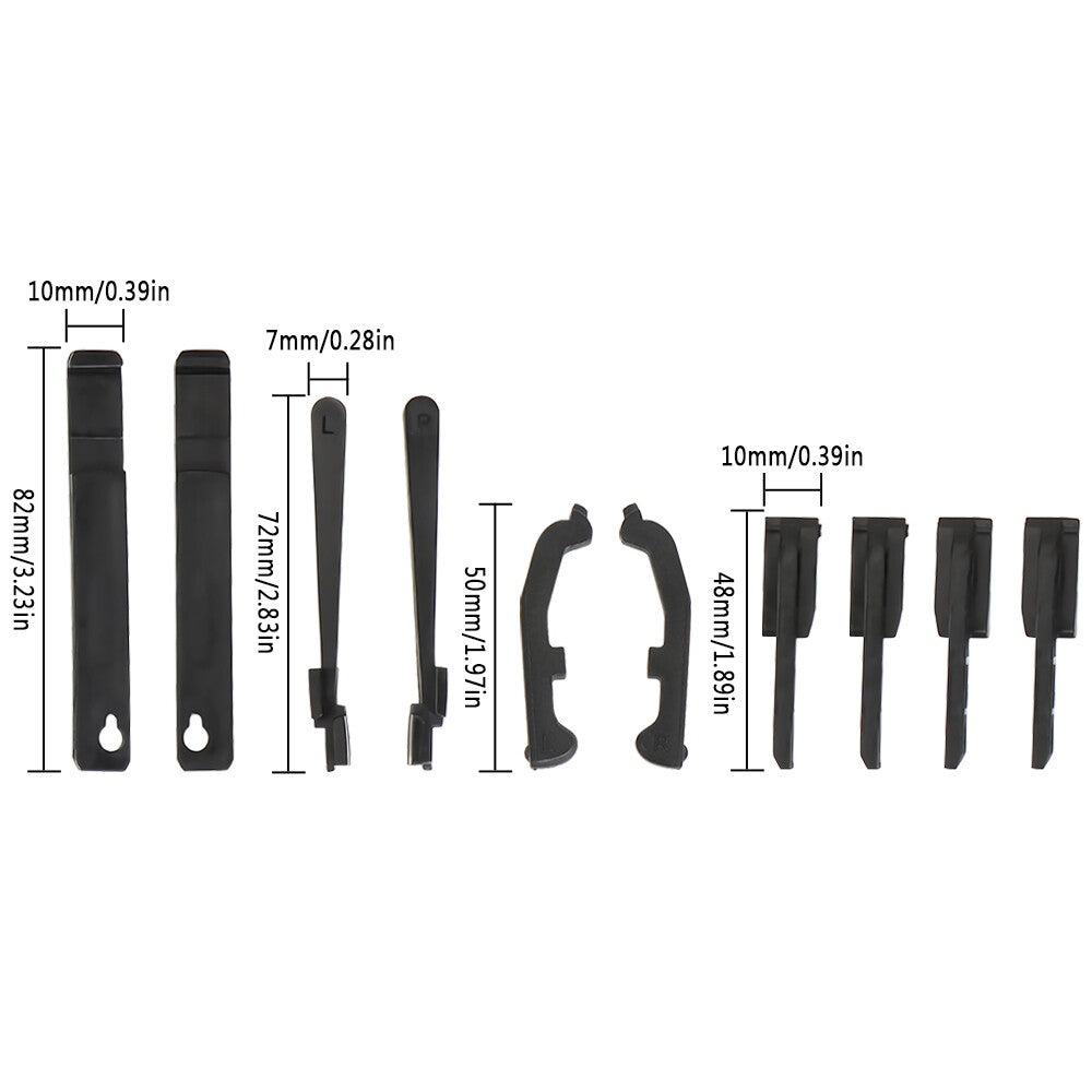 10pcs Sunroof Sunshade Slider Board for BMW E70 for X5 2007-2013 E70 X5M 2010-2013 Q