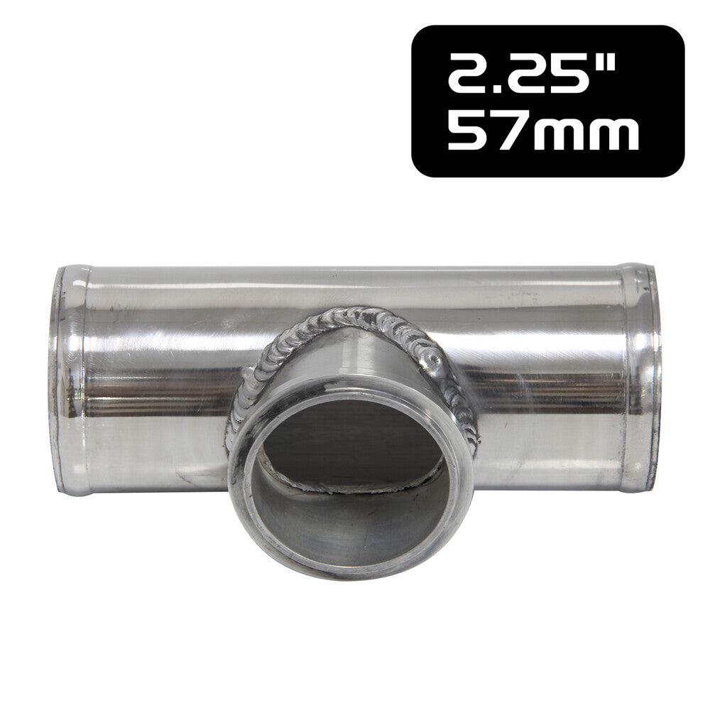 Universal 50mm V-band BOV Flange 2.25 Tube Pipe Blow off Valve Turbo Silver