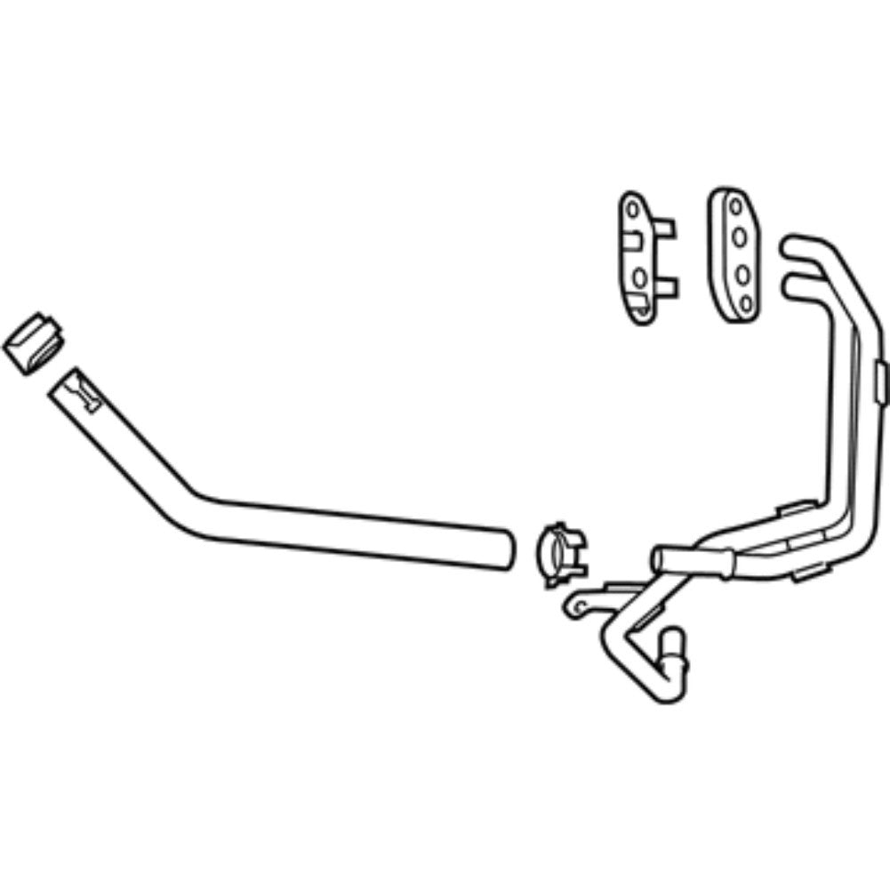 Turbocharger water hoses and piping for Buick Envision 2021-2022