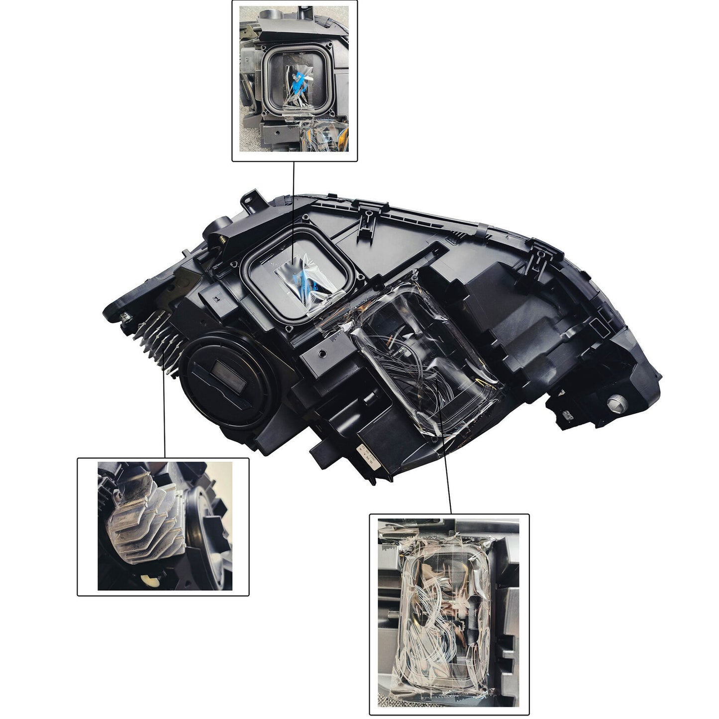 New 1669066603 Full LED Headlight Assembly for Mercedes-Benz GLS Class 2017-2019