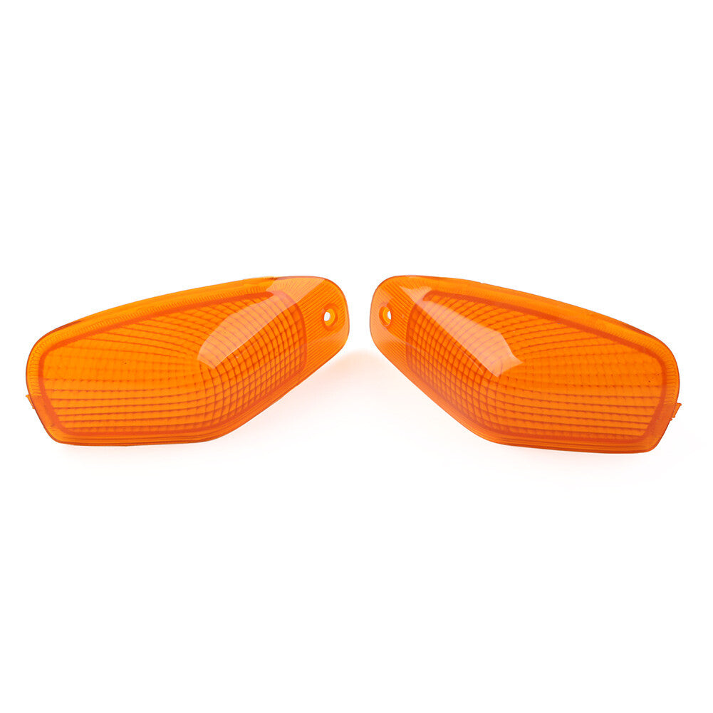 Front Turn Signals Indicator Lens Amber for KAWASAKI ZZR400 93-03 ZZR 600 93-08