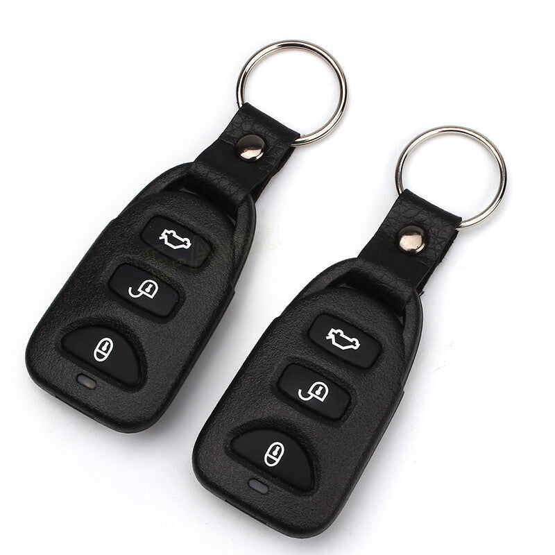 Car 4 Door Central Power Door Lock Unlock Remote Kit 2 Keyless Entry v