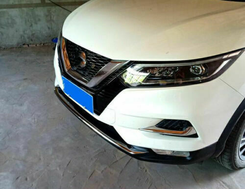 Dark Chrome Front Bumper Streamer Strip Styling for Nissan Rogue Sport 2020-2021