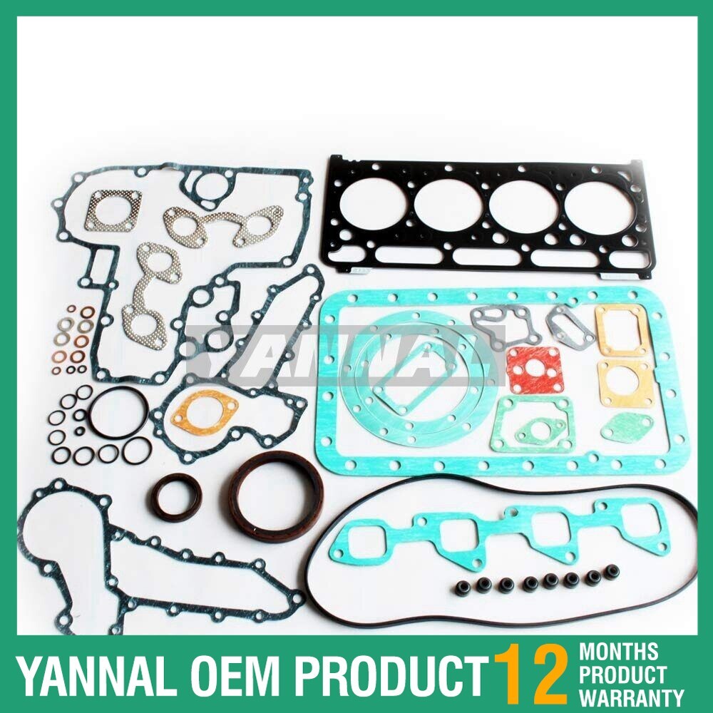 Full engine overhaul gasket kit for Kubota V2203/V2203T skid steer loaders