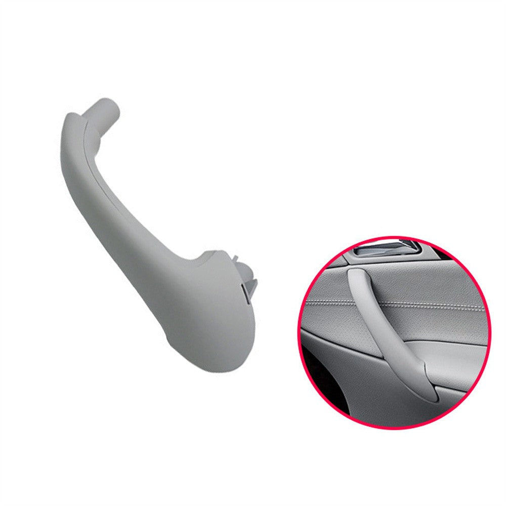 2pcs Front Interior Door Pull Handles ABS for Benz W203 C-Class 2000-2007 Grey Q