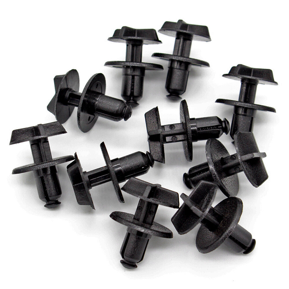 FOR GM 10382313 Sight Shield and Trim Push-Type Retainer Clips Pack of 10pcs
