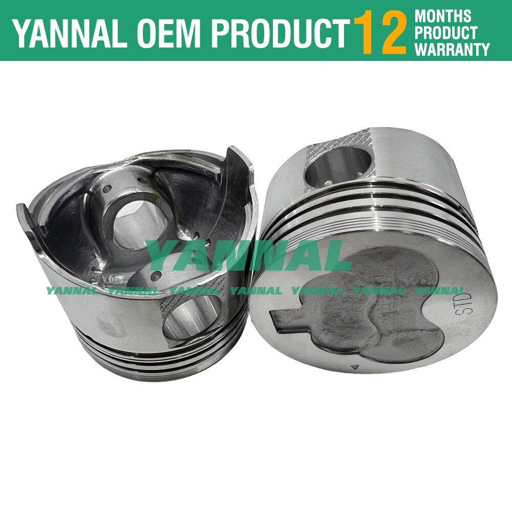 Pistons and rings + complete gasket kit for L3E overhaul and rebuild -