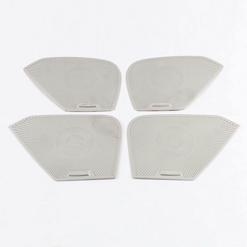 for Mazda CX-5 CX5 2017-2021 Silver Steel Inner Door Horn Frame decor Cover Trim