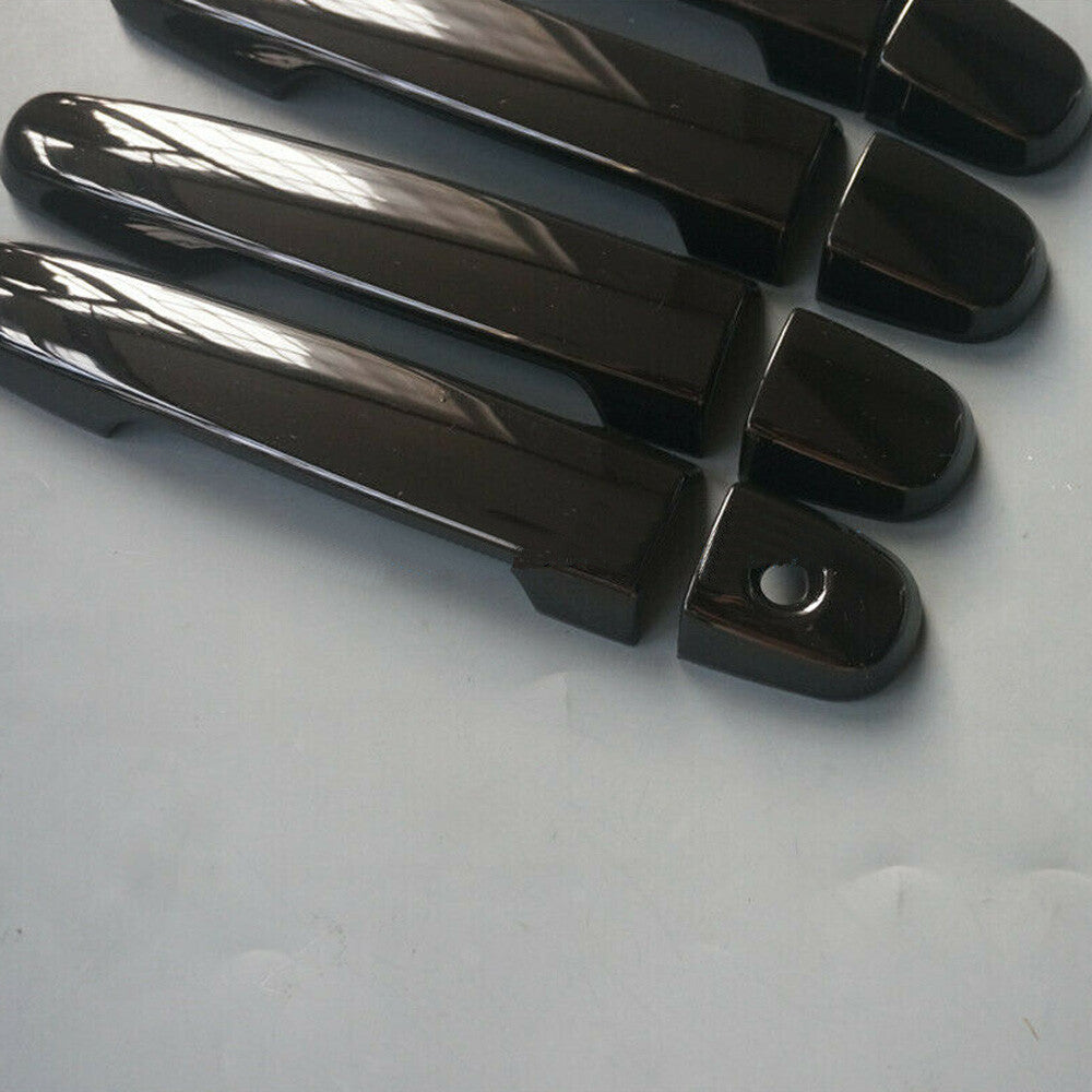 GLOSS BLACK Door Handle Covers For 03-11 for Toyota for Corolla 02-06 for Camry 02-11 RAV4