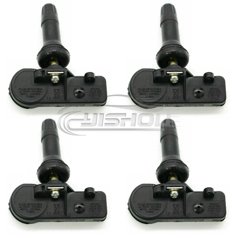 NEW Set of 4 TPMS 315MHz for Ford Motorcraft Tire Pressure Sensor DE8T-1A180-AA