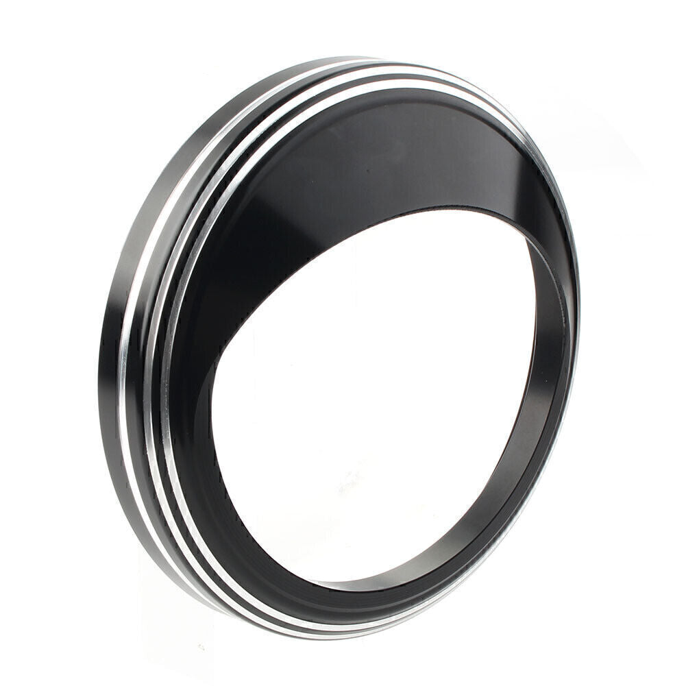 5 Speedometer Gauge Bezel Cover Trim Ring Visor for Harley Road Glide Custom