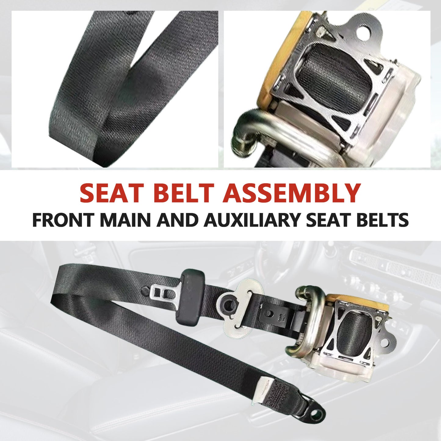 Front left seatbelt buckle 3-point safety feature applicable to 2016-2020 for Honda Civics. Q
