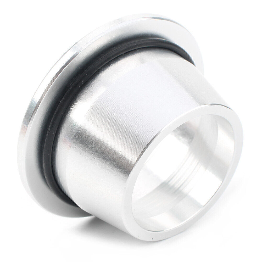 CNC Motorcycle Exhaust Pipe Cover Ring Cap for Yamaha T-max 530 2017-2018 Silver
