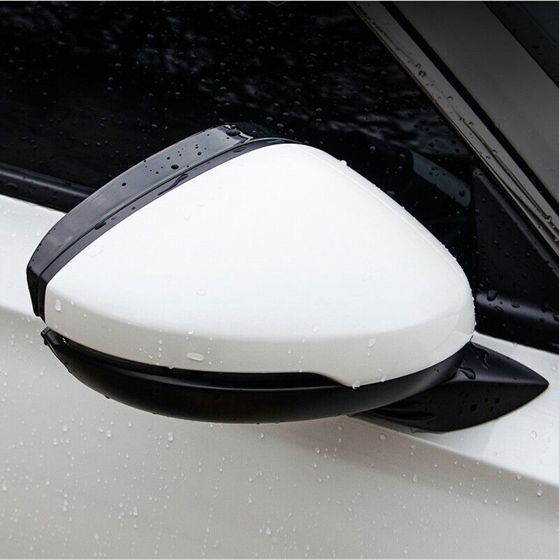 2PCS Bright Black Side Mirrors Rearview Frame Trim Cover for Honda for Civic 2022-24