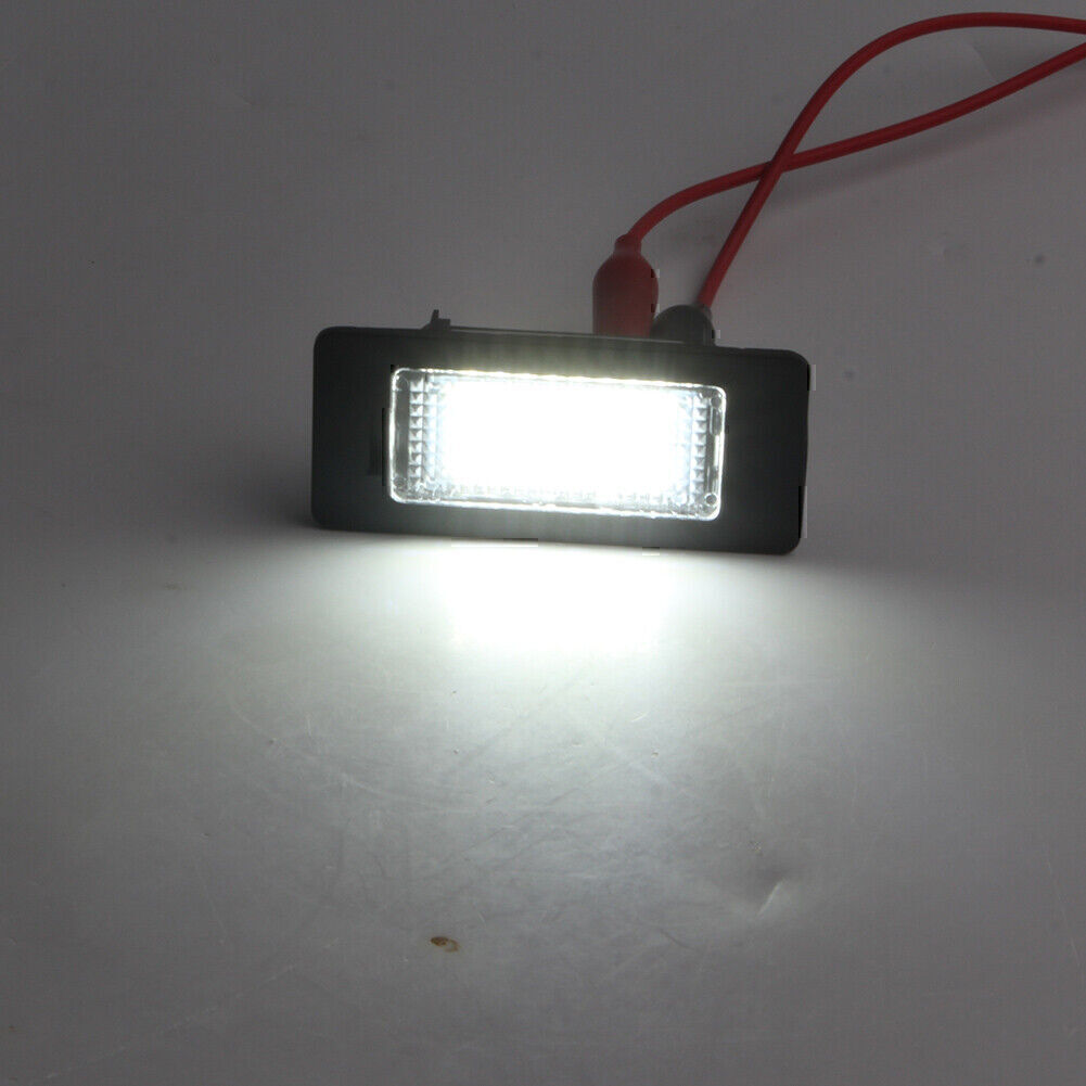 No Error 24-SMD White LED License Plate Light Fit for Audi A4 A6 C7 Q5 RS5