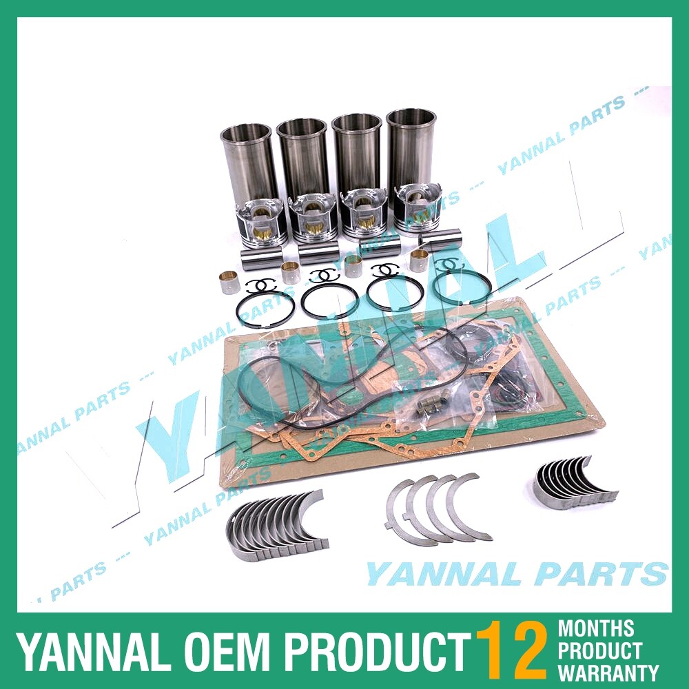 S4F Engine Overhaul and Reconstruction Kit with Shim Bearing Valve for Mitsubishi Engines